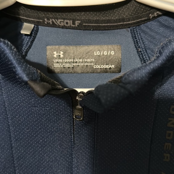 Large Under Armour Storm Daytona Full Zip Sweater - Picture 2 of 3